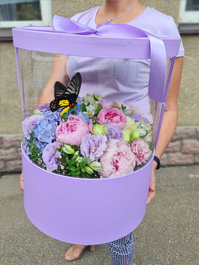 Композиция с бабочкой №46