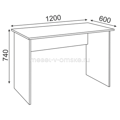 Стол прямой Остин М11