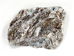 Астрофиллит на породе, Кольский п-ов, Хибины (52*42*16 мм, 57 г) №26160