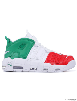 Nike Air More Uptempo 96 Italy In University Red/white-lucid Green купить в Екатеринбурге