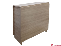 Стол обеденный складной прямоугольный (шимо светлый)