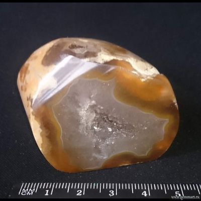 Агат - полированный спил