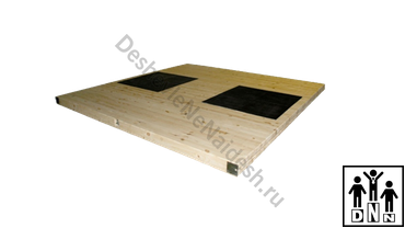 помост тяжелоатлетический тренировочный