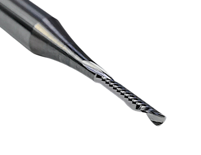 Фреза спиральная по пластику 4x16 s6x50 Z1 HM стружки вниз