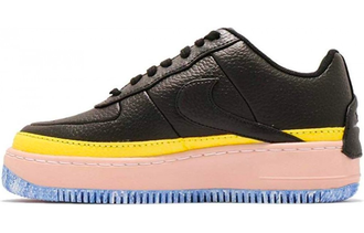 Nike Air Force 1 Jester XX Black Sonic Yellow (Черные)