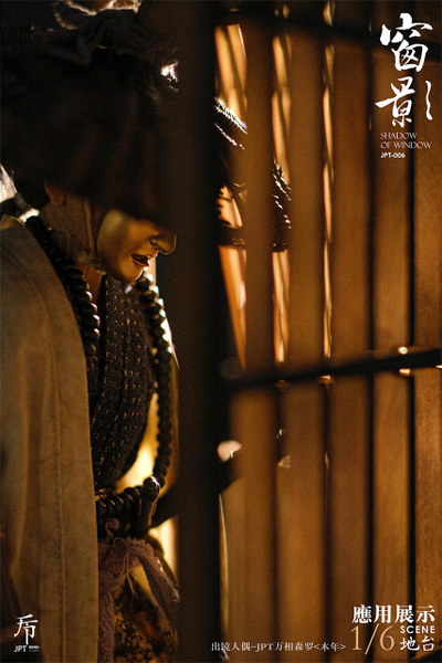 Диорама "Фрагмент японского дома" - КОЛЛЕКЦИОННАЯ ДИОРАМА 1/6 Shadow of window (JPT-006) - JPT Design ? POP COSTUME