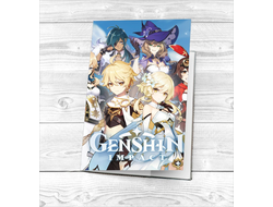 Обложка на паспорт Genshin Impact, Геншин Импакт №1