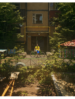 холст "Летние каникулы"