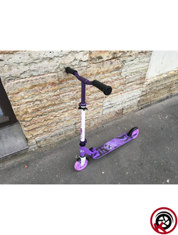 Двухколёсный самокат TECH TESM TT САМОКАТ COMFORT 125R 2022 Фиолетовый