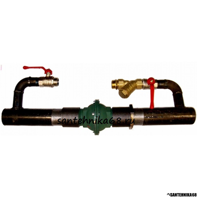 Байпас с обратным клапаном (инжекторный) в комплекте с насосом