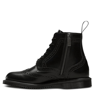 Ботинки Dr. Martens Delphine Smooth черные