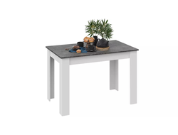 Стол обеденный Промо Тип 2 Белый/Ателье темный