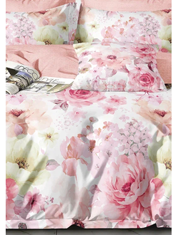 Постельное белье Cleo семейное сатин 150х210х2 230х250х1 50х70х2+5см 70х70х2 41/903-SK