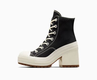 Converse Chuck 70 De Luxe Heel Black Egret