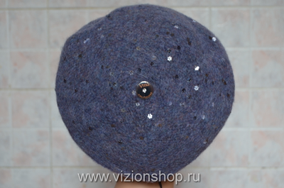 Vizio Италия берет 5841 голубой