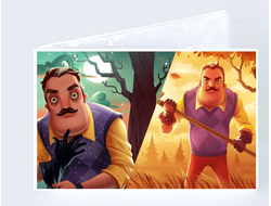 Обложка на студенческий билет Привет Сосед/ Hello Neighbor №5