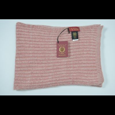 Шапка Vizio 203 CRY розовая с отворотом