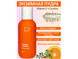Энзимная пудра Vitamin C+Licorice, 60г LIV DELANO