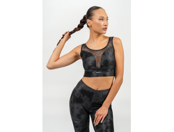 Топ MEDIUM-SUPPORT MESH SPORTS BRA IMPACT 478 Черный