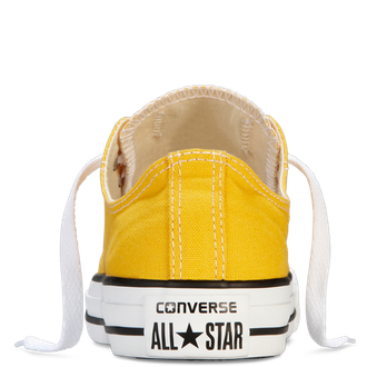 желтые низкие кеды converse all star фото, женские конверс yellow