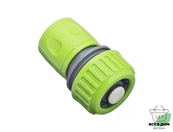 Коннектор д/шланга 3/4" аквастоп (соединитель насадка-шланг), E1M