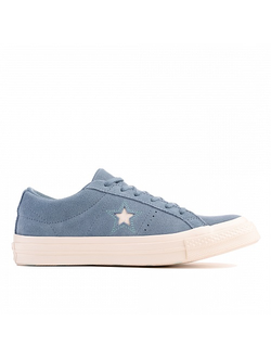 Converse one star blue top