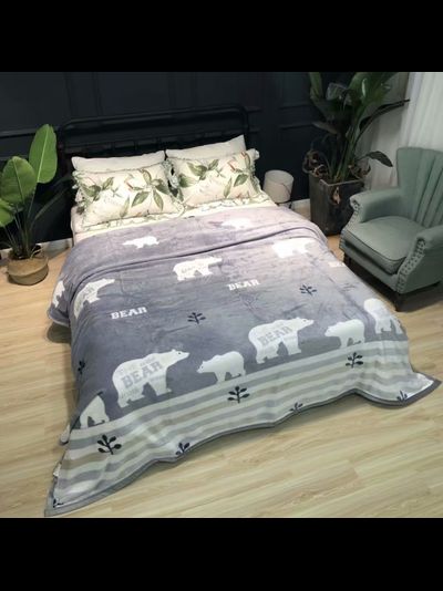 Плед CRISTELLE "Flamenco" полутороспальный 150х200 CFR1520-04