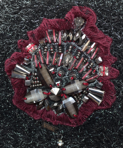 Бейсболка со стразами