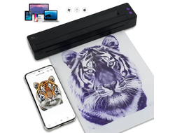 Беспроводной термо принтер DragoArt MHT-P19 Tattoo Stencil Printer