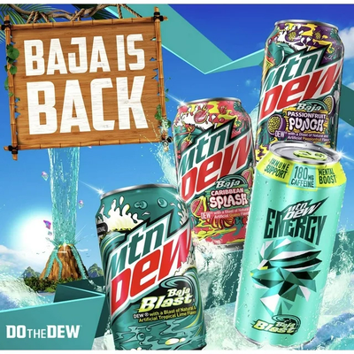Mountain Dew Baja Blast
