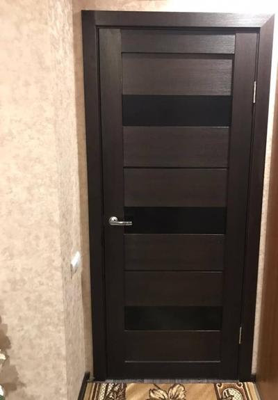 ТУЛЬСКИЕ ДВЕРИ. НЕАПОЛЬ 601. ВЕНГЕ/ LACOBEL BLACK