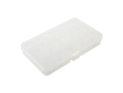 "Gamma" Коробка пластик для шв. принадл. OM-042-110 пластик 17.7 x 10.2 x 2.3см прозрачный