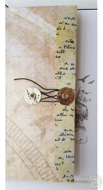 Ежедневник ручной работы "Корабли"