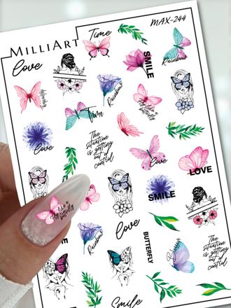 Слайдер-дизайн MilliArt Nails MAX-244