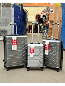 Чемодан большой Neyron ABS L серый