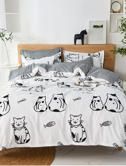 Постельное белье 2 спальное TANGO Dream Fly микросатин 180x210x1 220x245x1 70x70x2 DF02-488-70