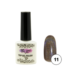 Гель-лак FOR YOU Cat's eye RAINBOW № 11