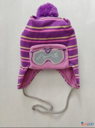 Шапка мз25в171, цвет сиреневый р. 52-54