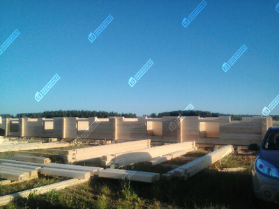 Гостиница из профилированного бруса "Казань", 82 м2