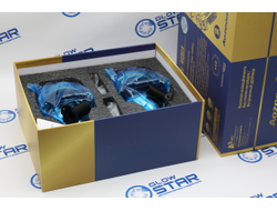 Набор Bi-Led линз Kia Magentis 2 MG (2005 - 2010) Aozoom A3+ MAX 2020 Intelligent New с переходными рамками (ремкомплект)