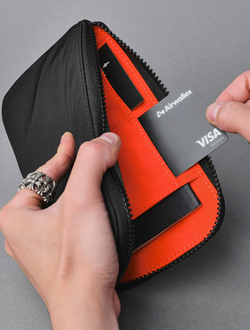 Кошелек Alpaka Zip Travel Wallet Black