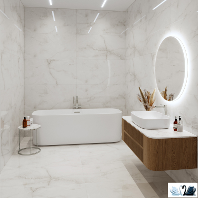 Керамогранит Staro Palacio Antisky Grey Light 60х120 см глянцевый