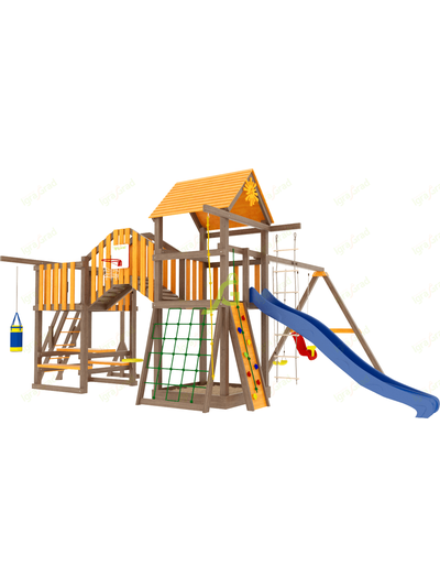 Детская площадка IgraGrad Панда Фани Мостик