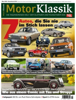 Motor Klassik Magazine March 2026, Иностранные журналы об автомобилях автотюнинге, Intpressshop