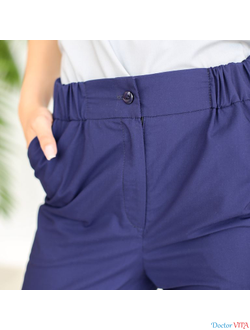 Брюки-джоггеры DOCLIKE DL217 Ниагара синие