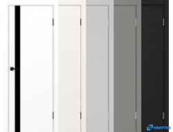 Дверь Оптима Порте экошпон Неаполь 211 c ПВХ/алюминиевой кромкой купить в Челябинске | КВИРТЕК