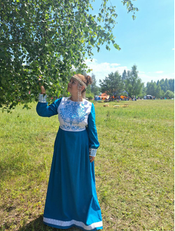 "Древо времени" из конопли, со шнуровкой