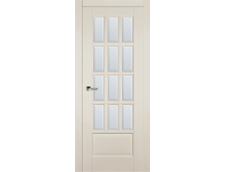 Дверь Лондон эмаль слоновая кость, остекленная