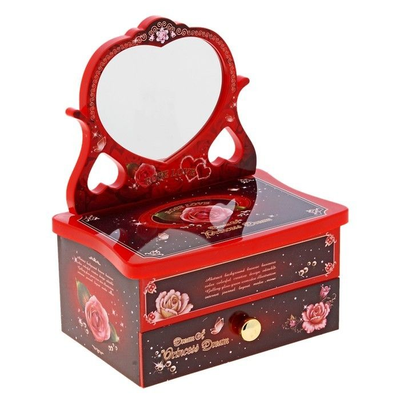 Шкатулка для девочек музыкальная с балериной Трюмо