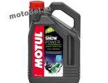 Масло для снегоходов двухтактное Motul SnowPower 2T, 4 литра